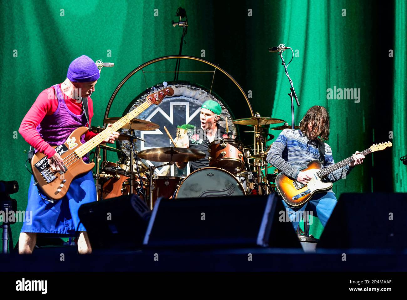 Napa, California, USA. 28th May, 2023. Red Hot Chili Peppers performing