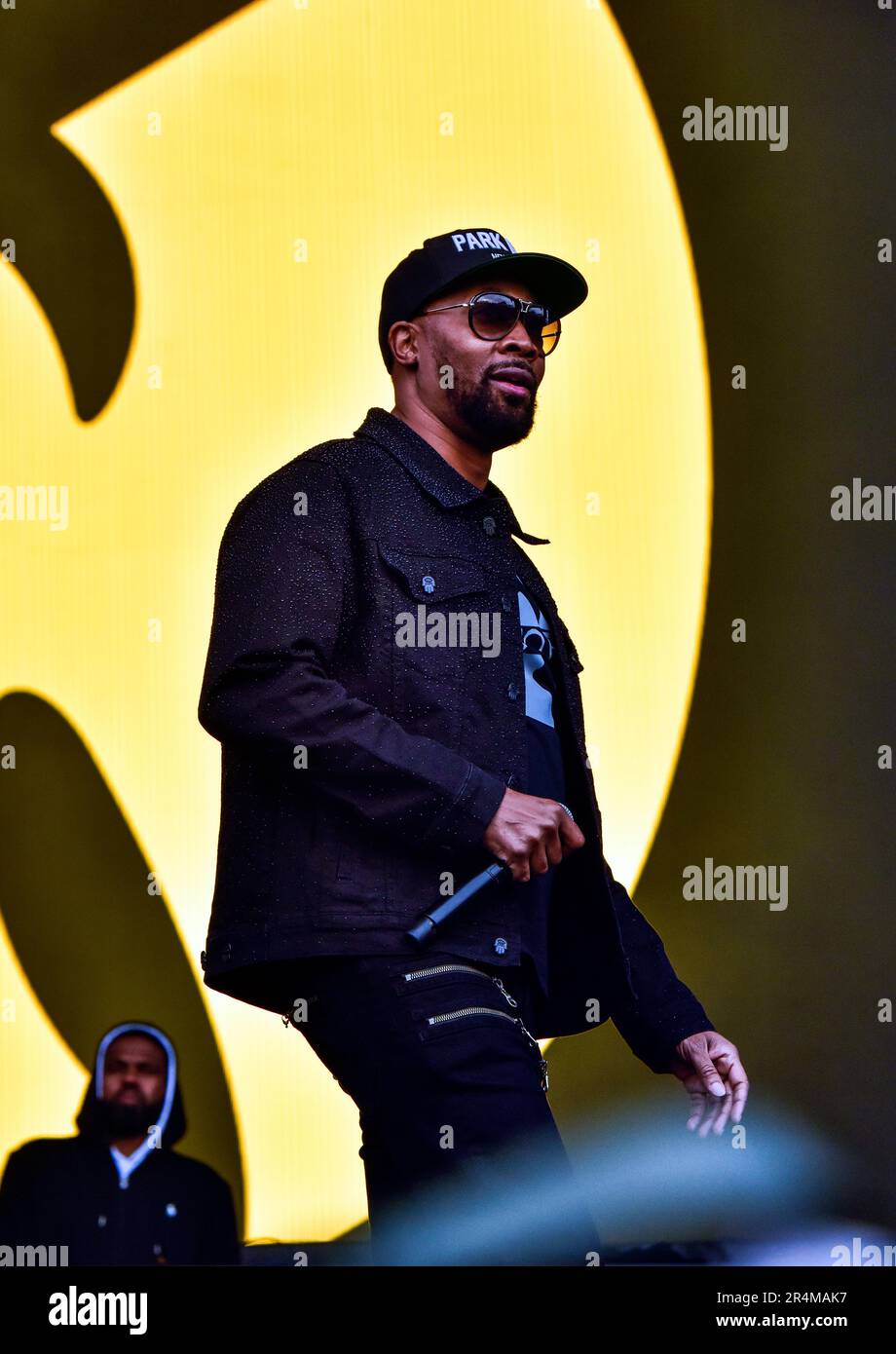 Napa, California, USA. 28th May, 2023. WuTang Clan performing on stage