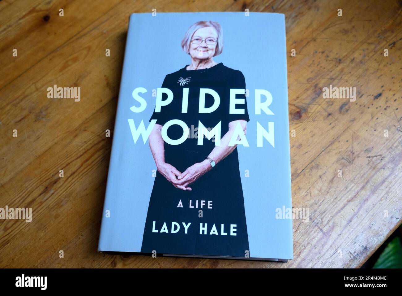 'Spider Woman' A Life Lady Hale book cover by Brenda Hale Baroness Hale
