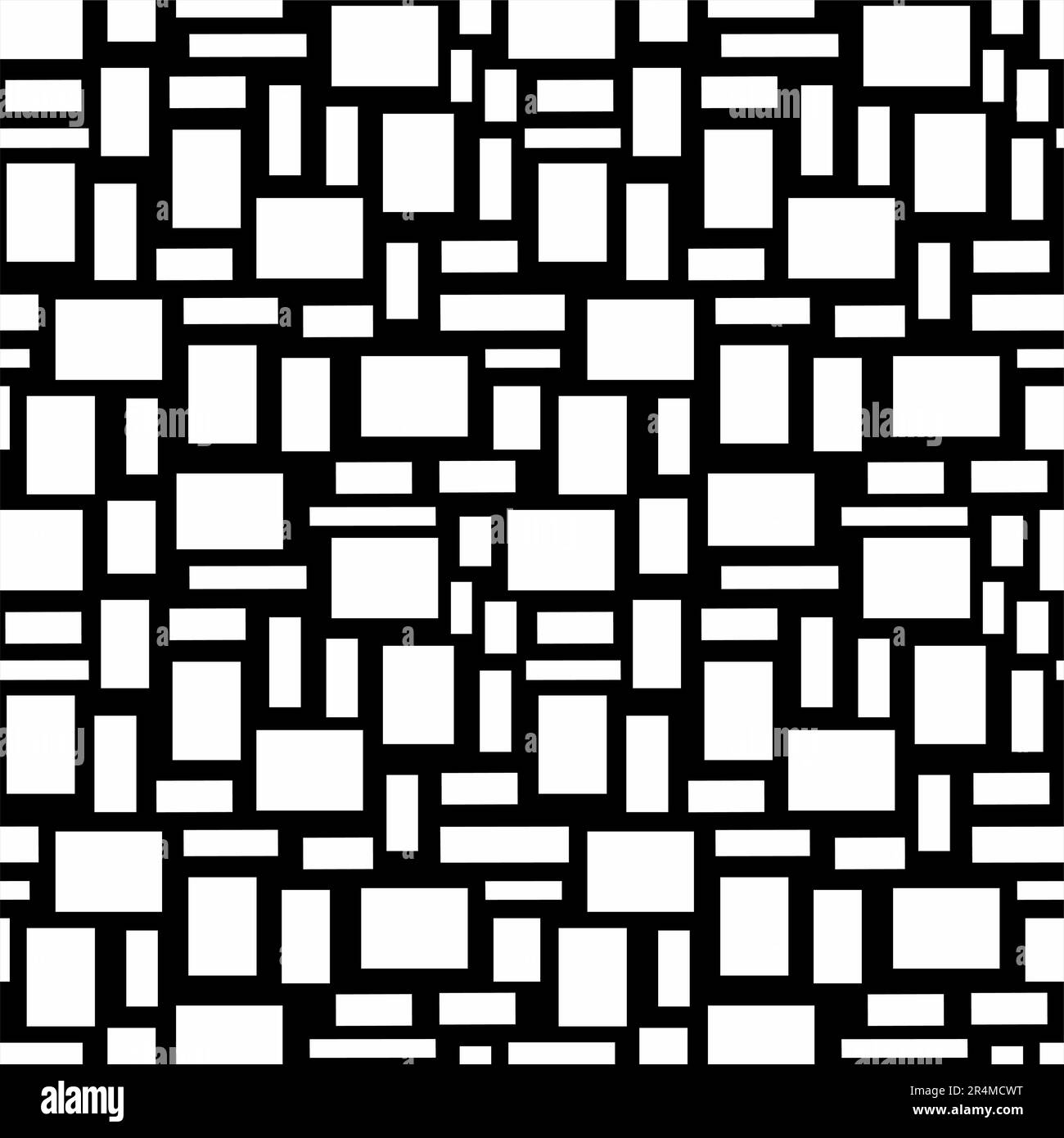 Black and white squares pattern Stock Vector Images - Alamy