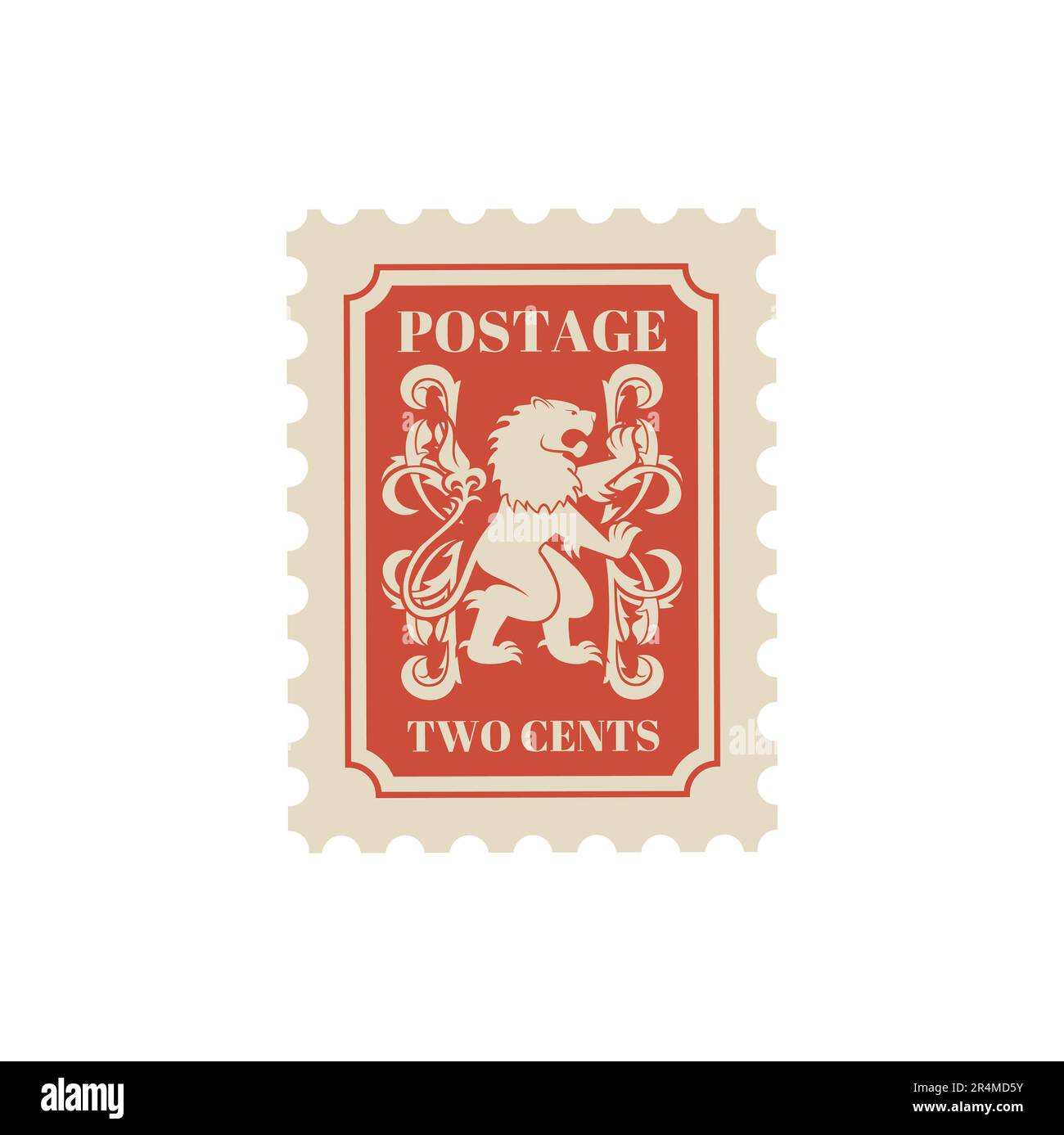 Mail envelope stickers stamps and postcard Vector Image