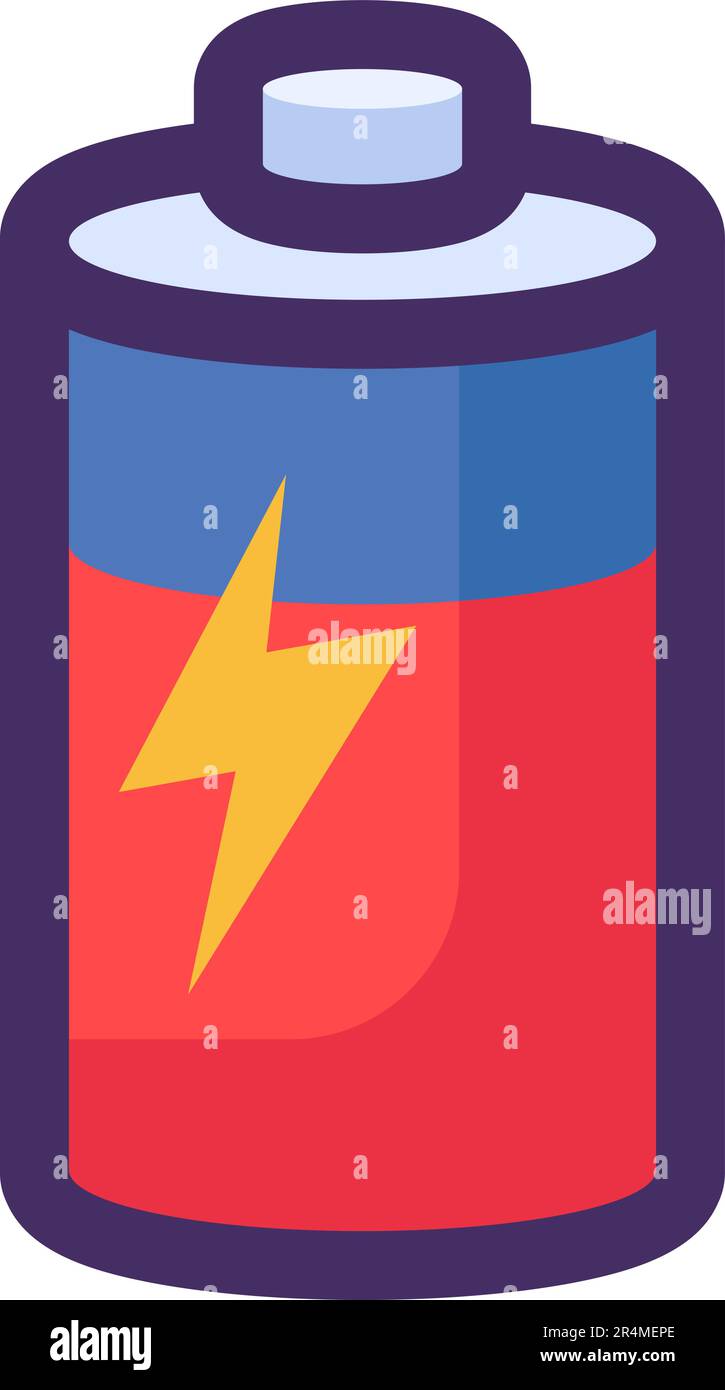 Alkaline portable battery. Toxic Explosive Materials. Hazardous waste