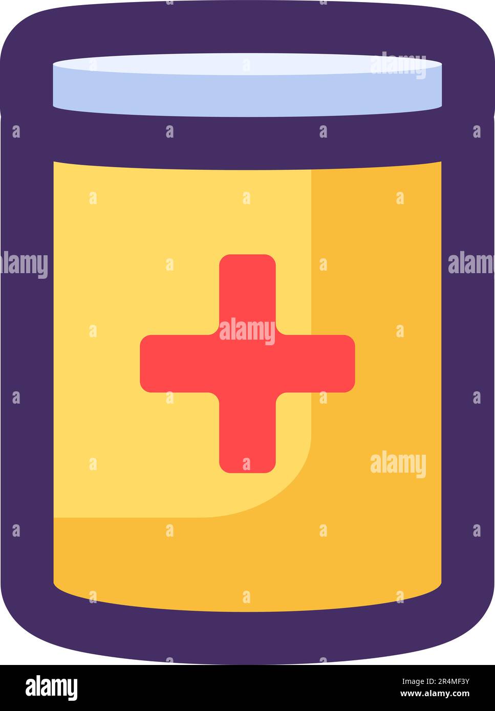 Medical drug packaged in plastic jar. Toxic Explosive Materials