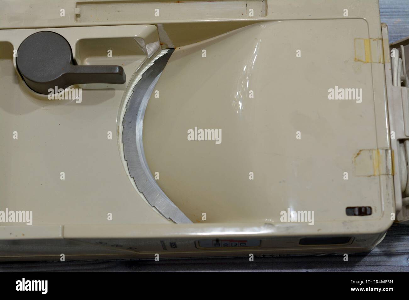 Cairo, Egypt, May 18 2023 Bosch electronic de luxe meat slicer made in