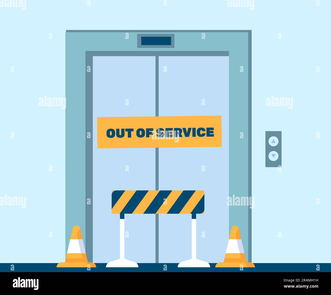 Elevator repair Stock Vector Images Alamy