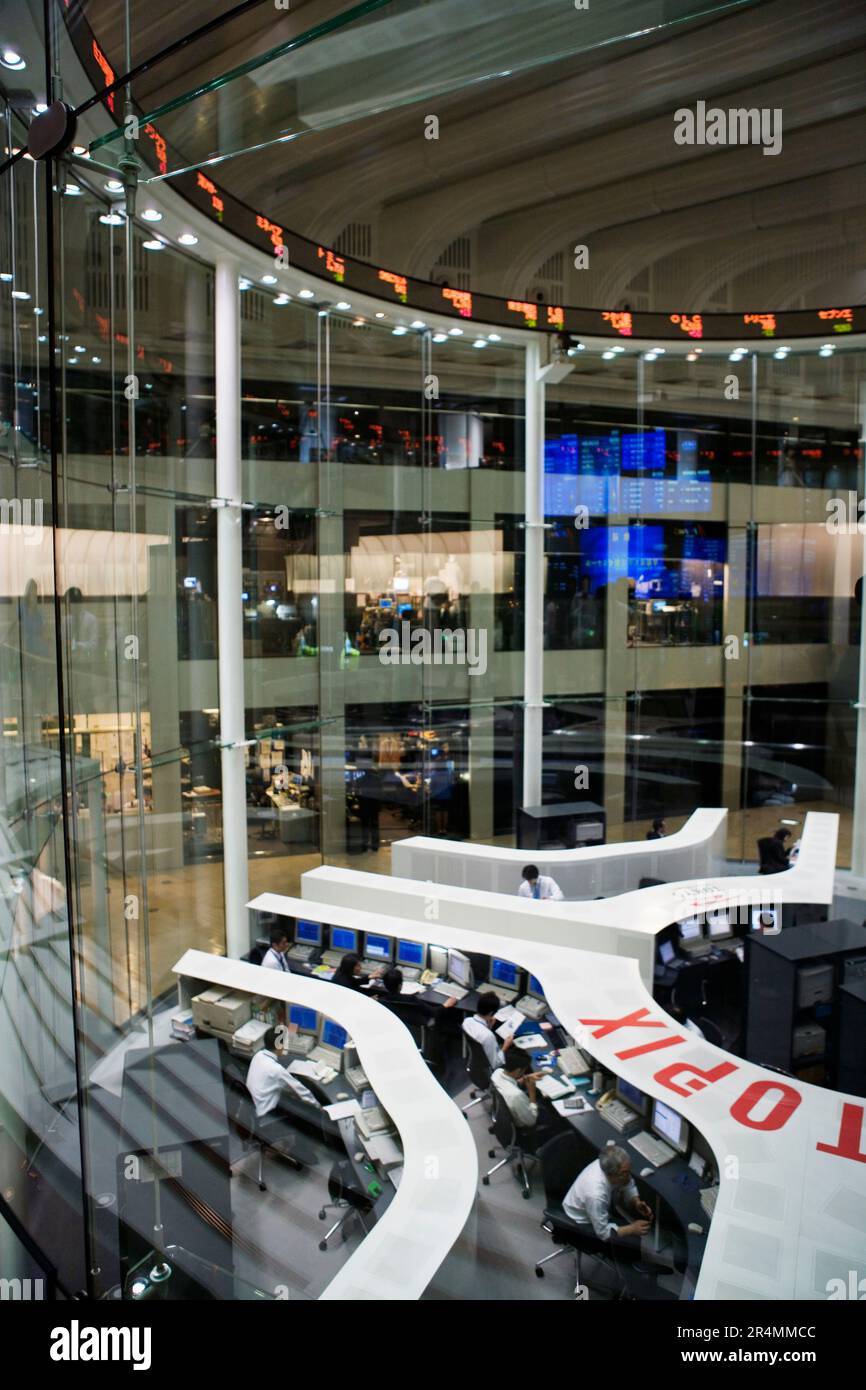 Stock market office interior hi-res stock photography and images - Alamy