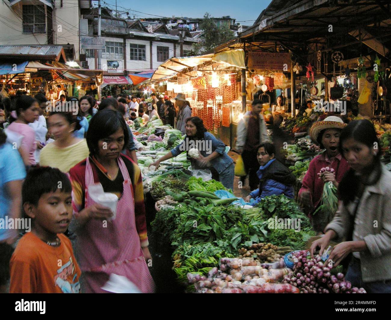 Central market, Baguio, Philippines Stock Photo