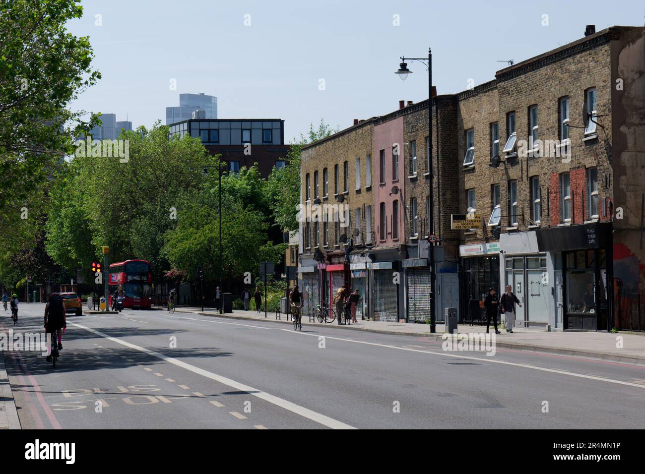 Hackney North London Buildings Stock Photo - Alamy