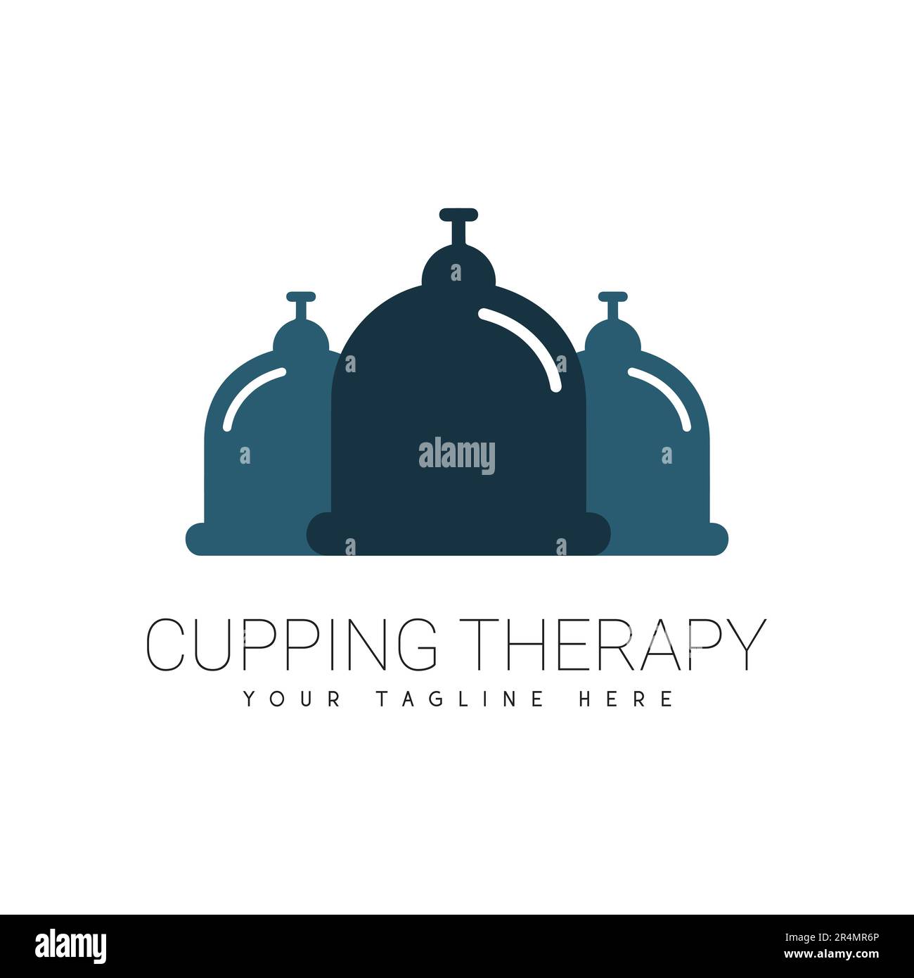 Cupping Therapy Logo Design Massage Spa Logo Type Hijama Stock Vector Image And Art Alamy