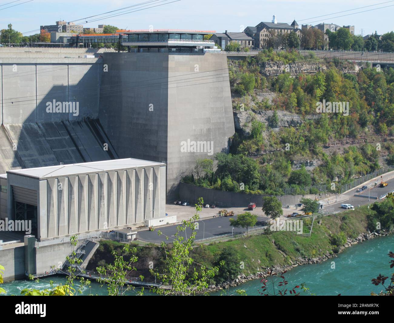 Niagara river Power plant station. Ontario. Canada Stock Photo Alamy