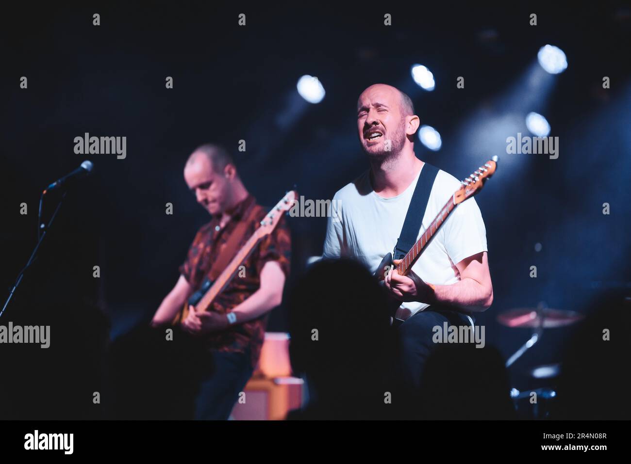 Copenhagen, Denmark. 11th, May 2023. The Northern Irish instrumental rock band And So I Watch You from Afar performs a live concert during the mini-festival A Colossal Weekend 2023 in Copenhagen. (Photo credit: Gonzales Photo - Peter Troest). Stock Photo