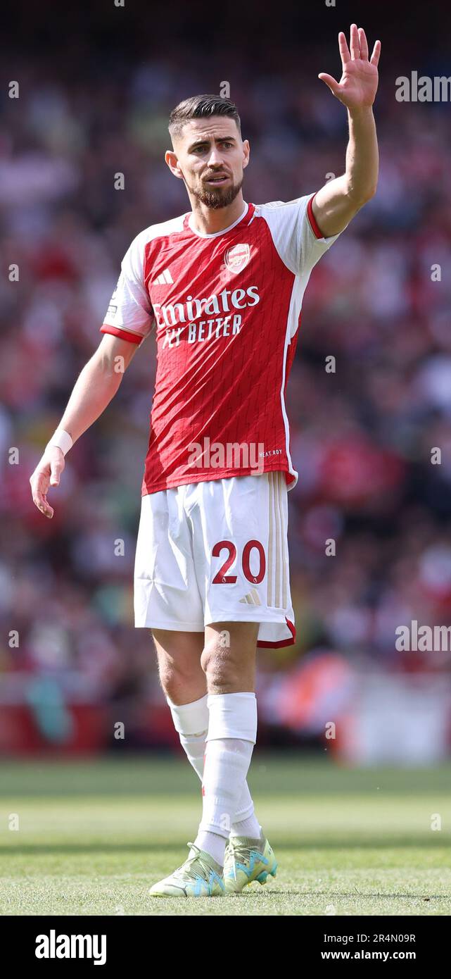 London, UK. 28th May, 2023. Jorginho of Arsenal during the Premier League match at the Emirates Stadium, London. Picture credit should read: David Klein/Sportimage Credit: Sportimage Ltd/Alamy Live News Stock Photo