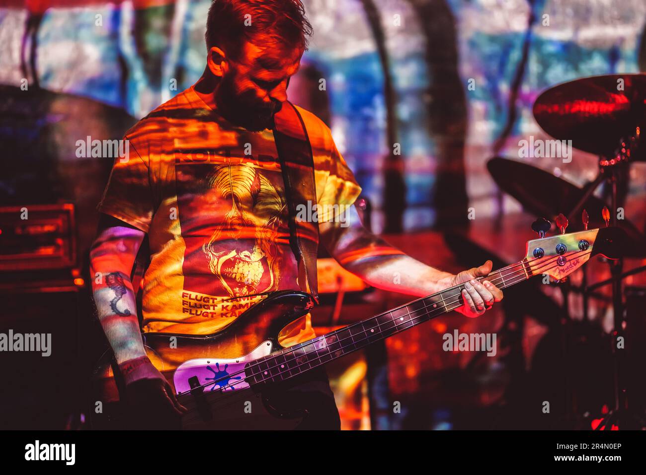 Copenhagen, Denmark. 12th, May 2023. The Danish post-metal band Late