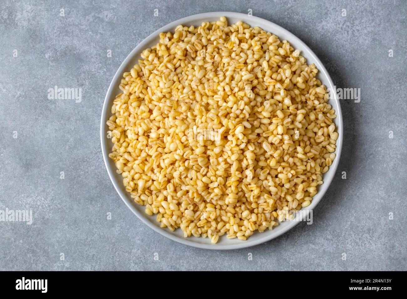 Dishes from traditional Turkish cuisine; head bulgur pilaf - whole ...