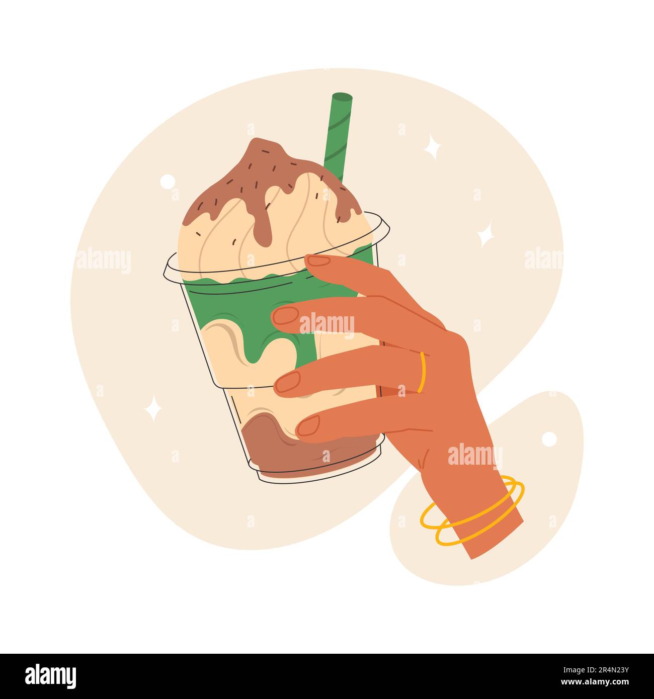 Lemonade in plastic cup Stock Vector Images - Alamy