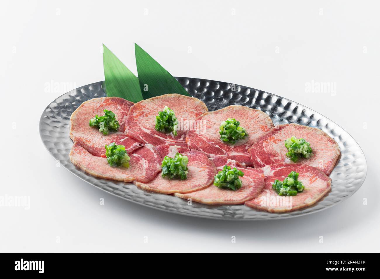 Korean or Japanese barbecue, Thick Cut slice beef tongue,for hot pot or