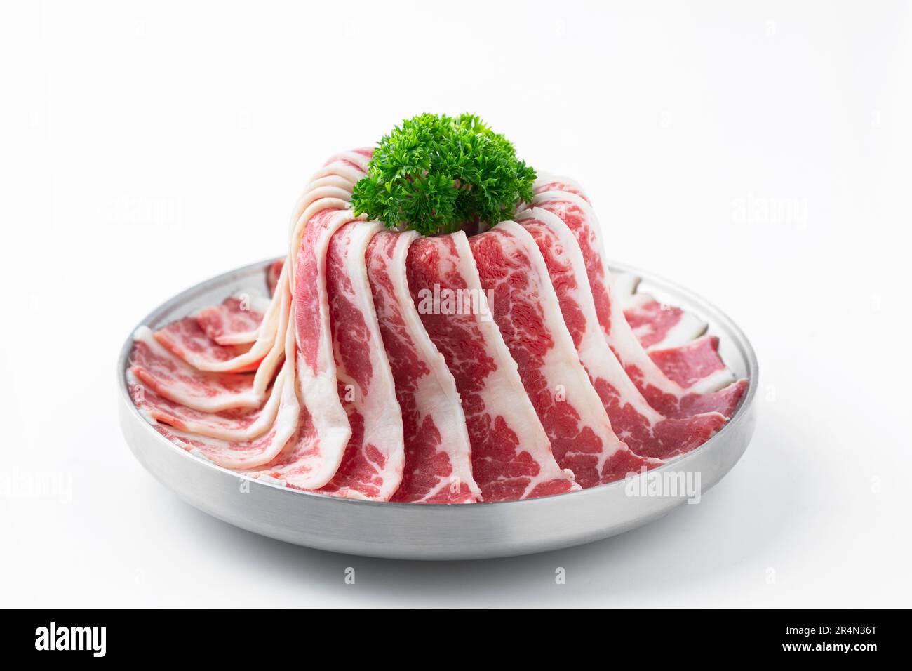 slices Flap Meat for Japanese bbq or Korea bbq。 Stock Photo Alamy