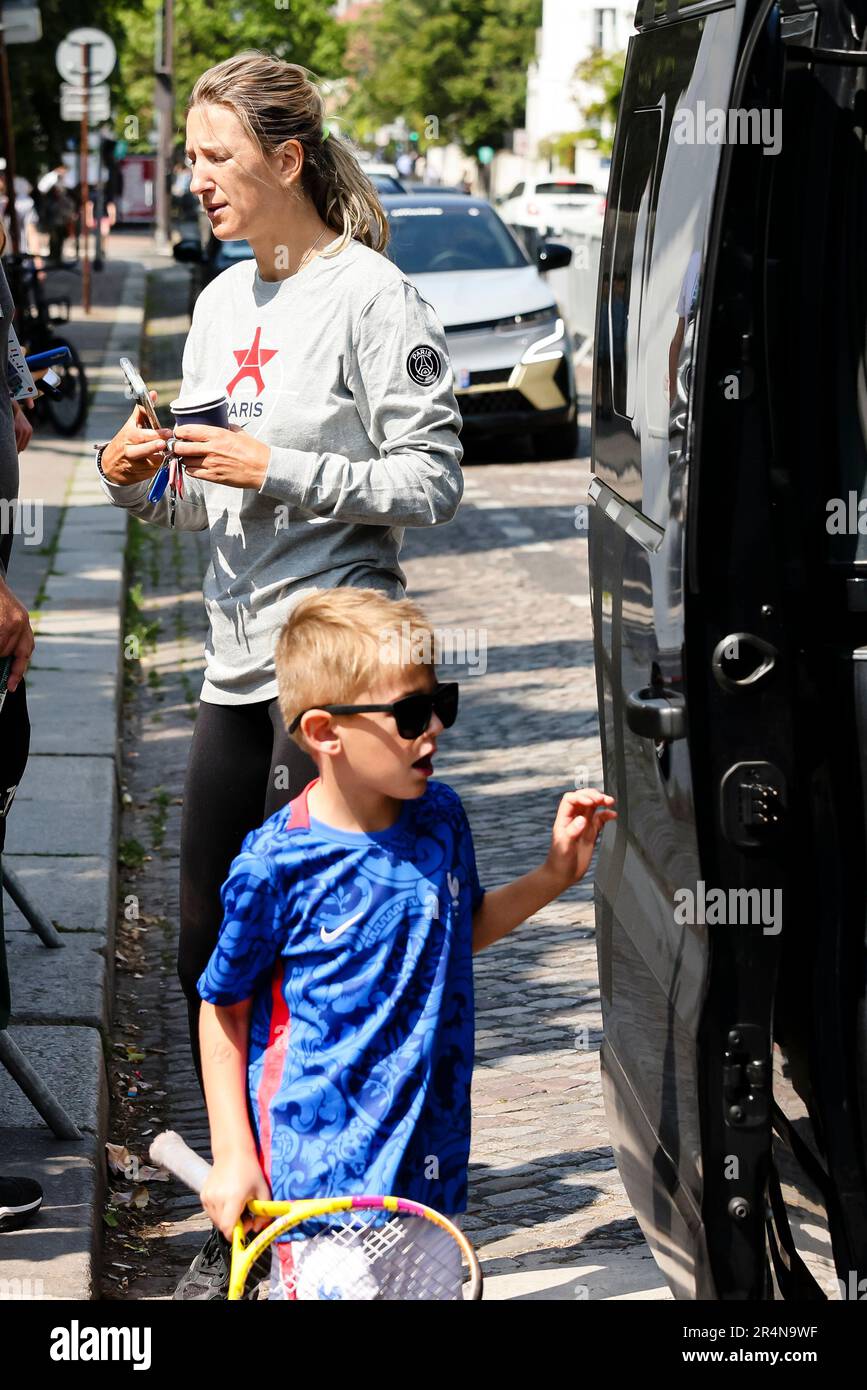 Paris, France. 29th May, 2023. Tennis player Victoria Azarenka (Belarus
