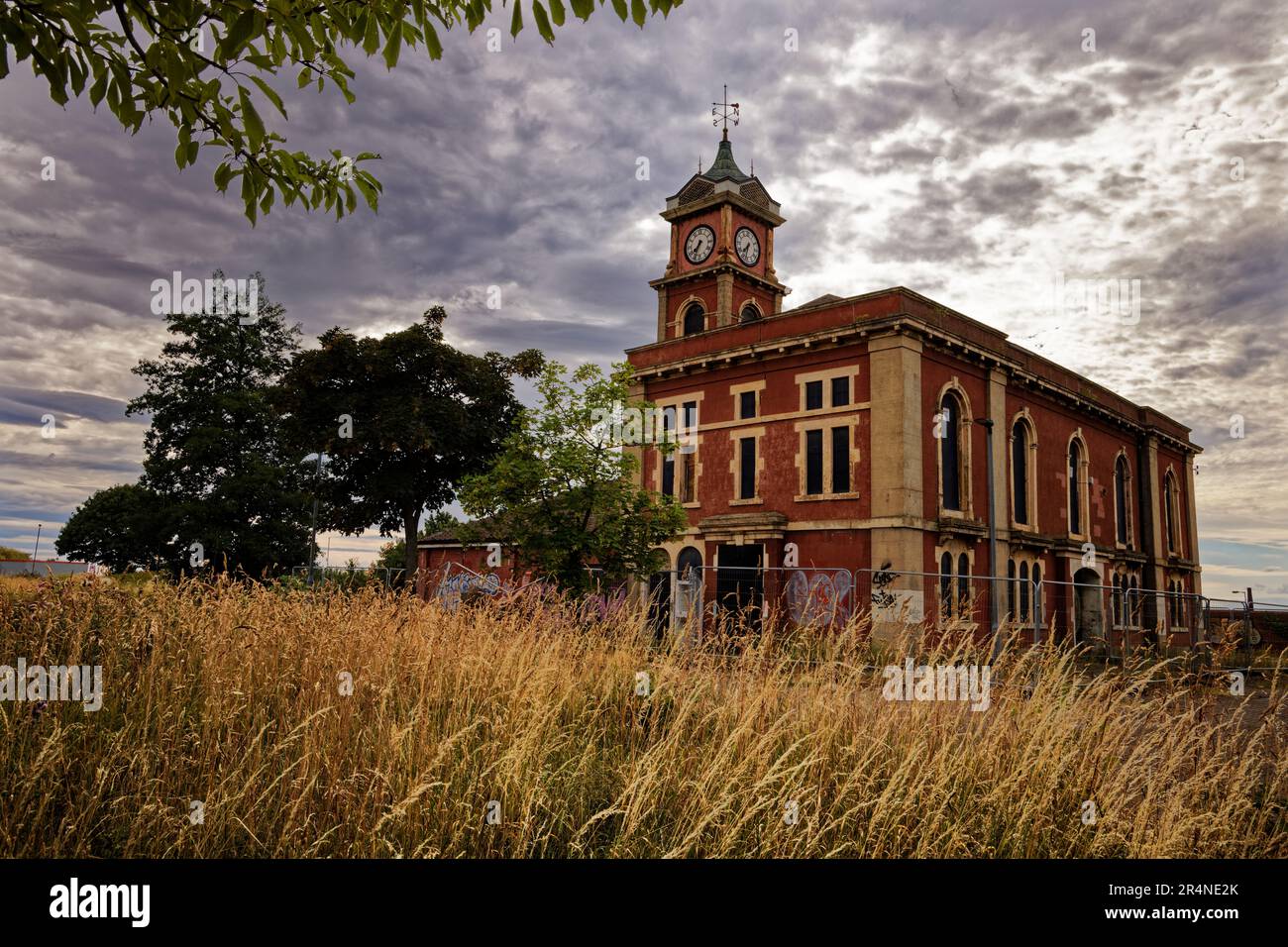 Middlesbrough Old Town Hall Stock Photo Alamy