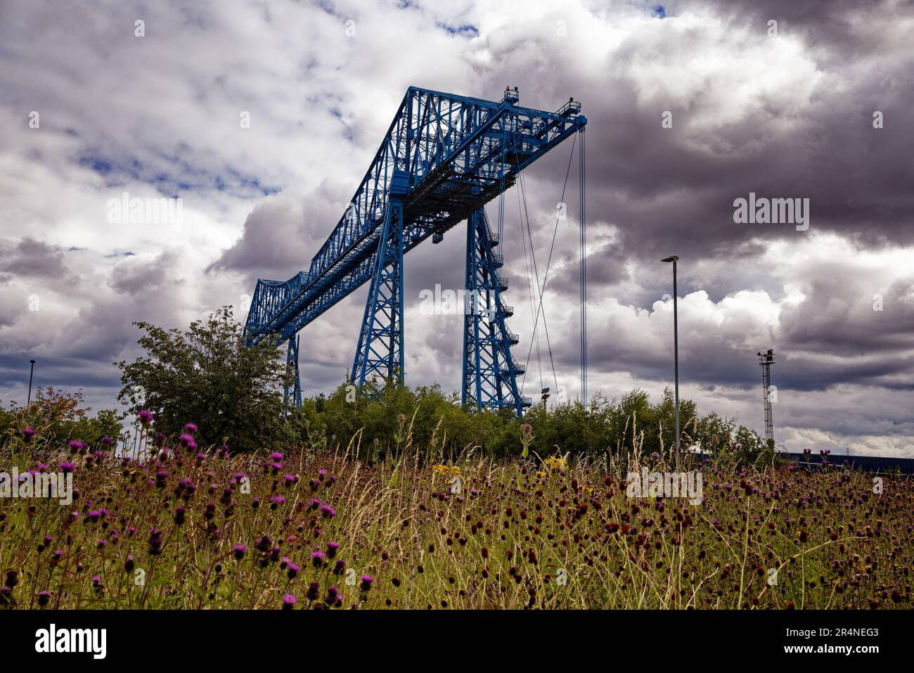 Transporter Bridge, Teesside Stock Photo