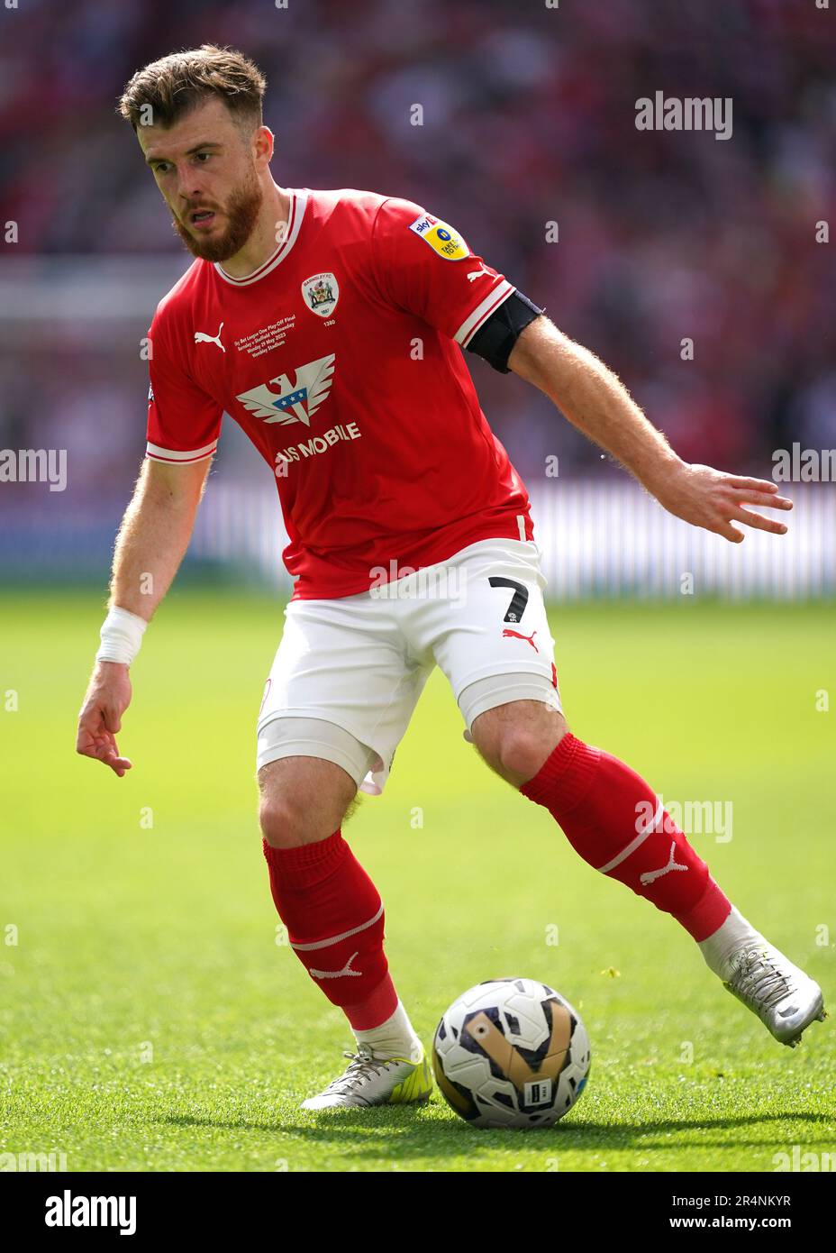 Barnsley's Nicky Cadden in action during the Sky Bet League One play
