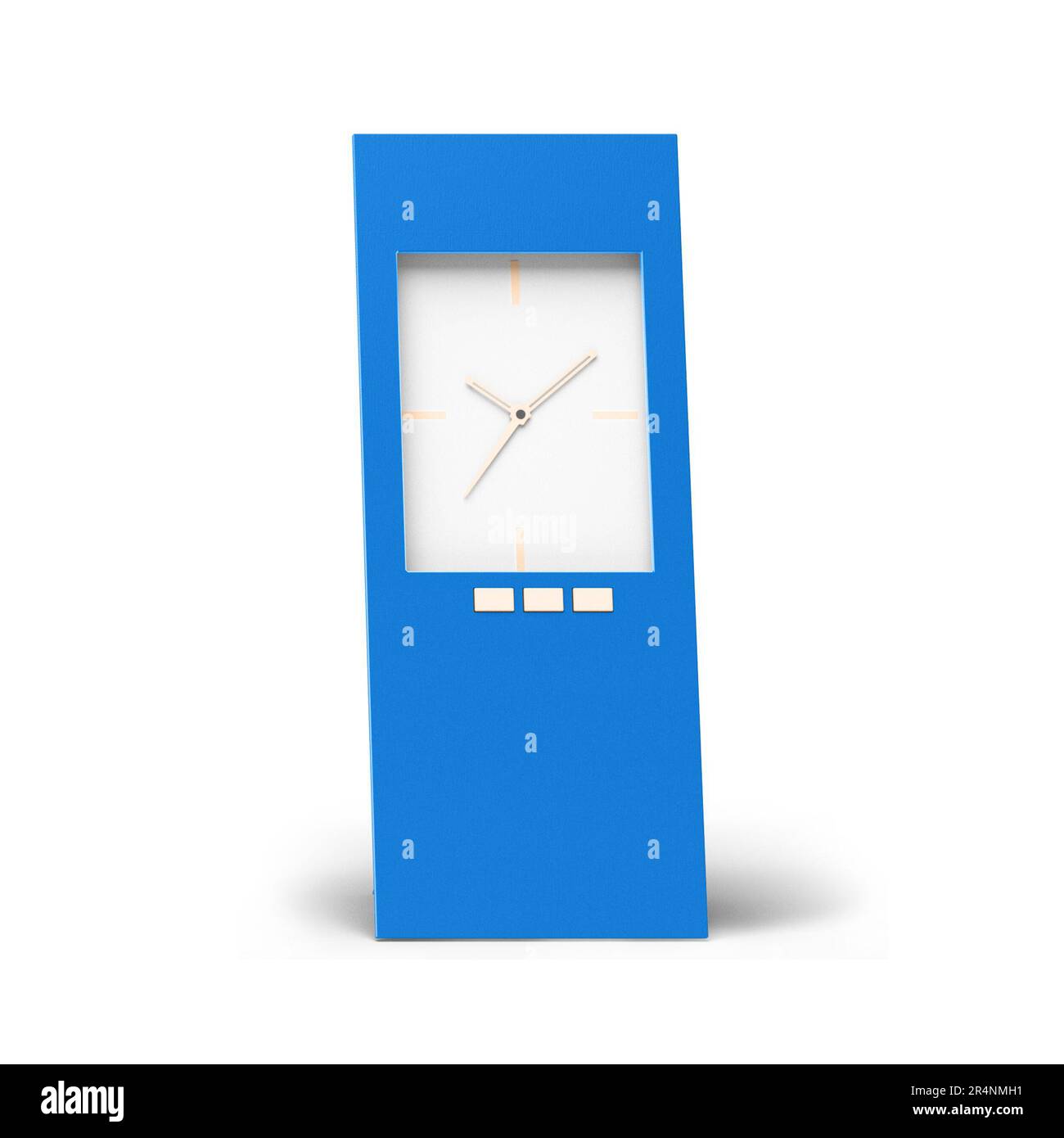 Colorful alarm clock for your asset time project isolated on white ...