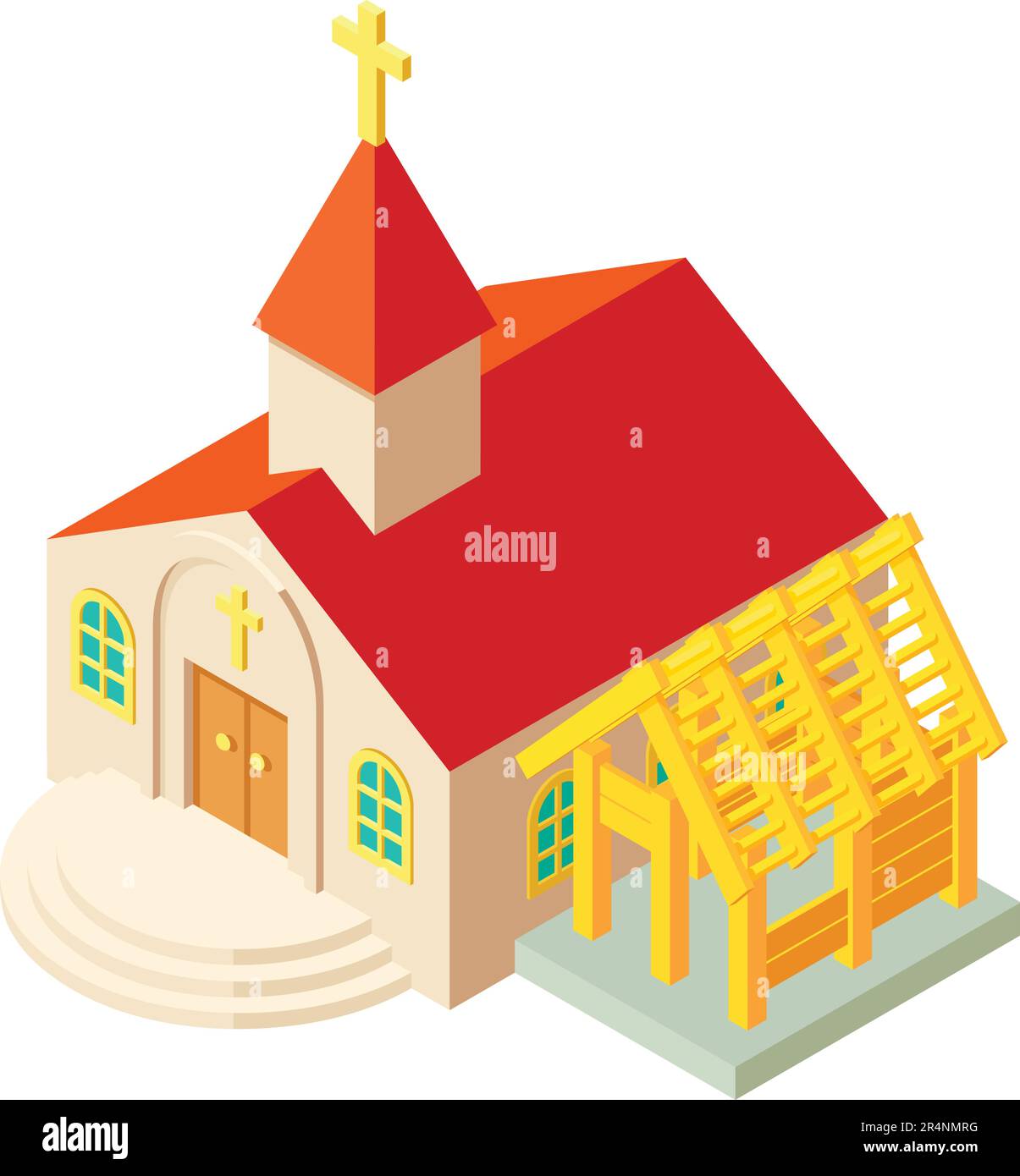 timber-frame-building-restoration-stock-vector-images-alamy