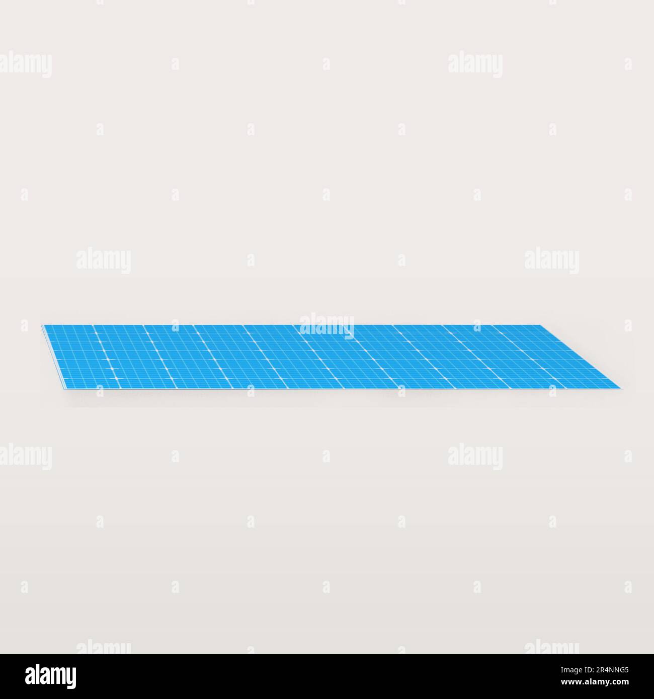 Blue Print Graphpaper isolated on white background. Stock Photo