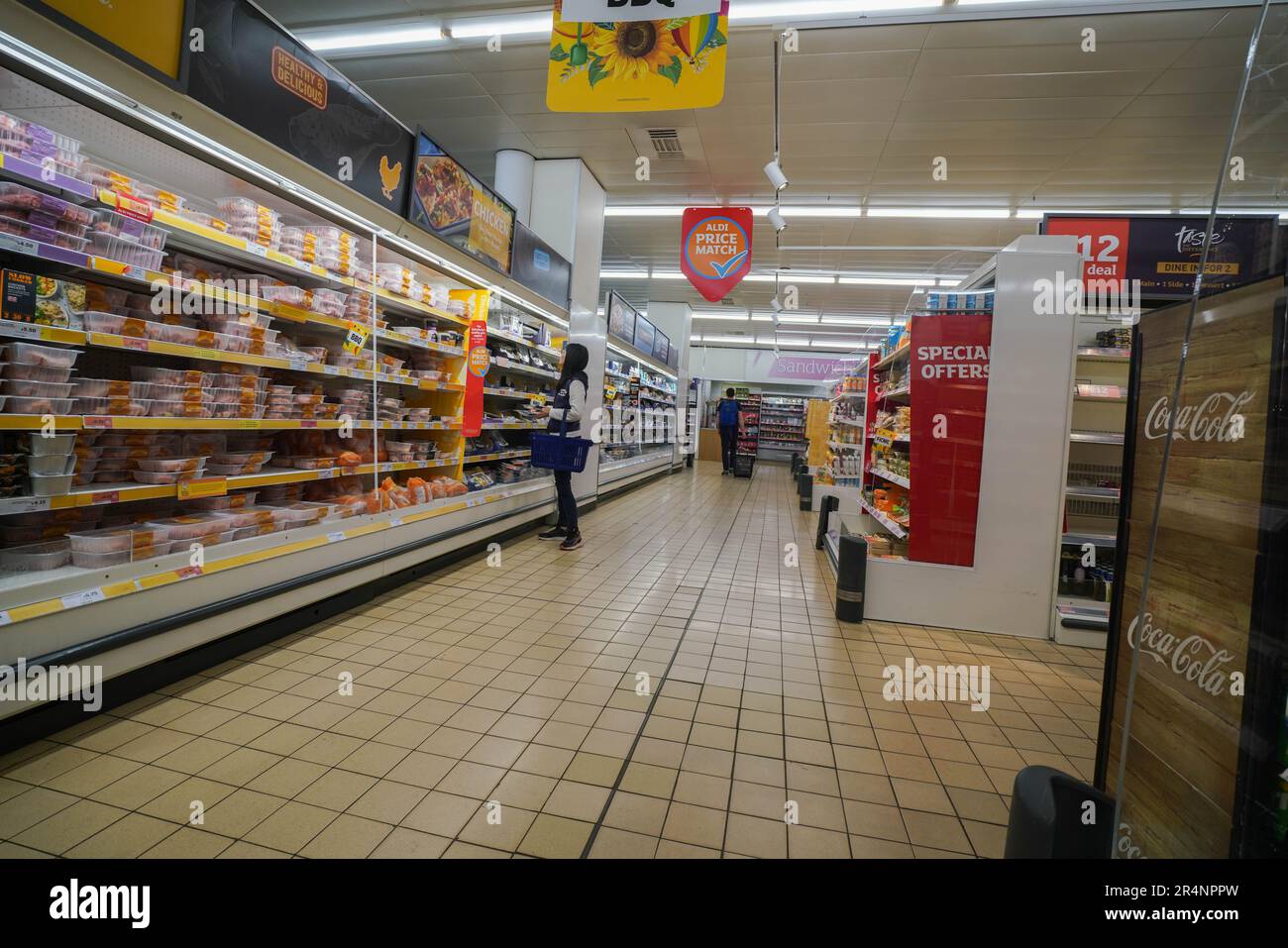 London UK. 29 May 2023 A local Sainsbury's supermarket in Wimbledon
