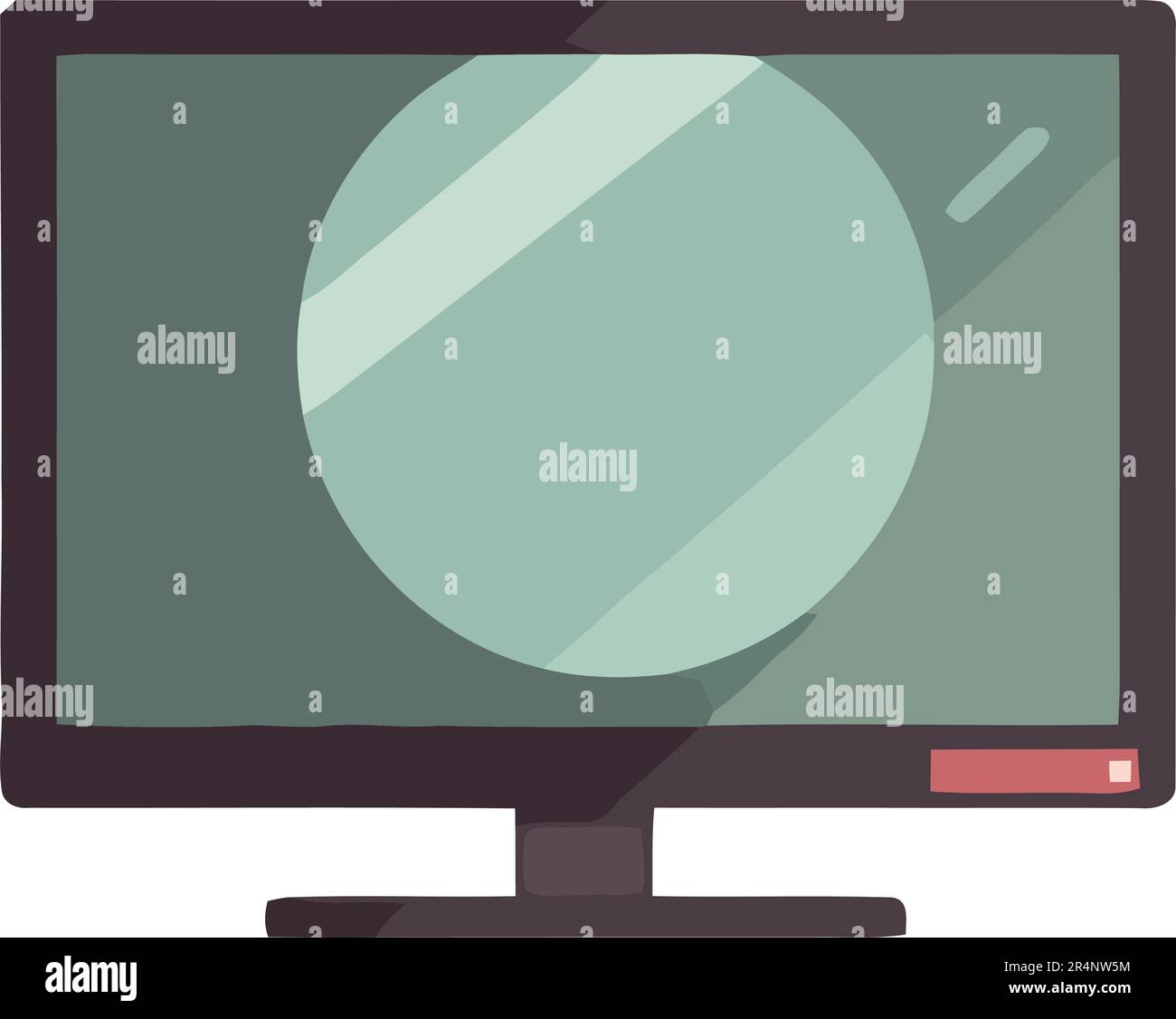 Vector de monitor de pc hi-res stock photography and images - Alamy