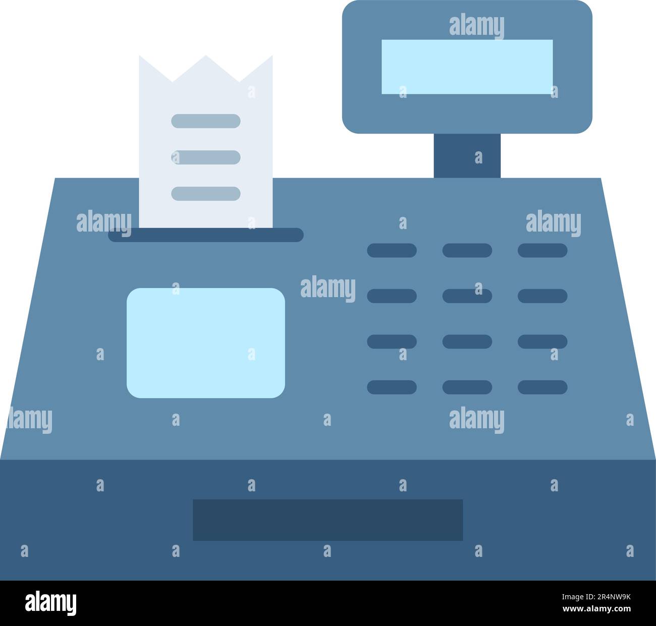 Cash Register icon vector image Stock Vector Image & Art - Alamy