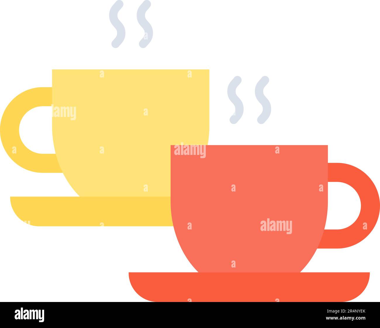 Coffee Cups icon vector image. Suitable for mobile application web application and print media. Stock Vector