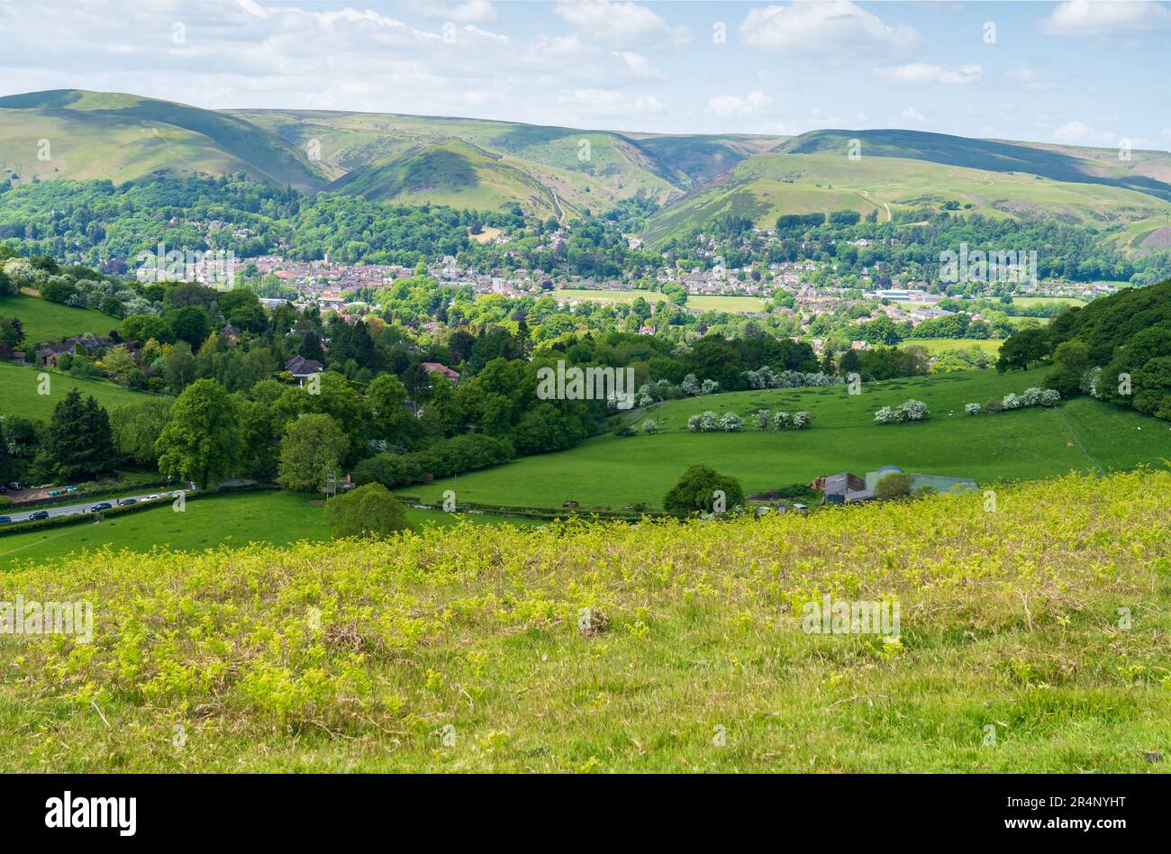 Shropshire town church stretton in hires stock photography and images