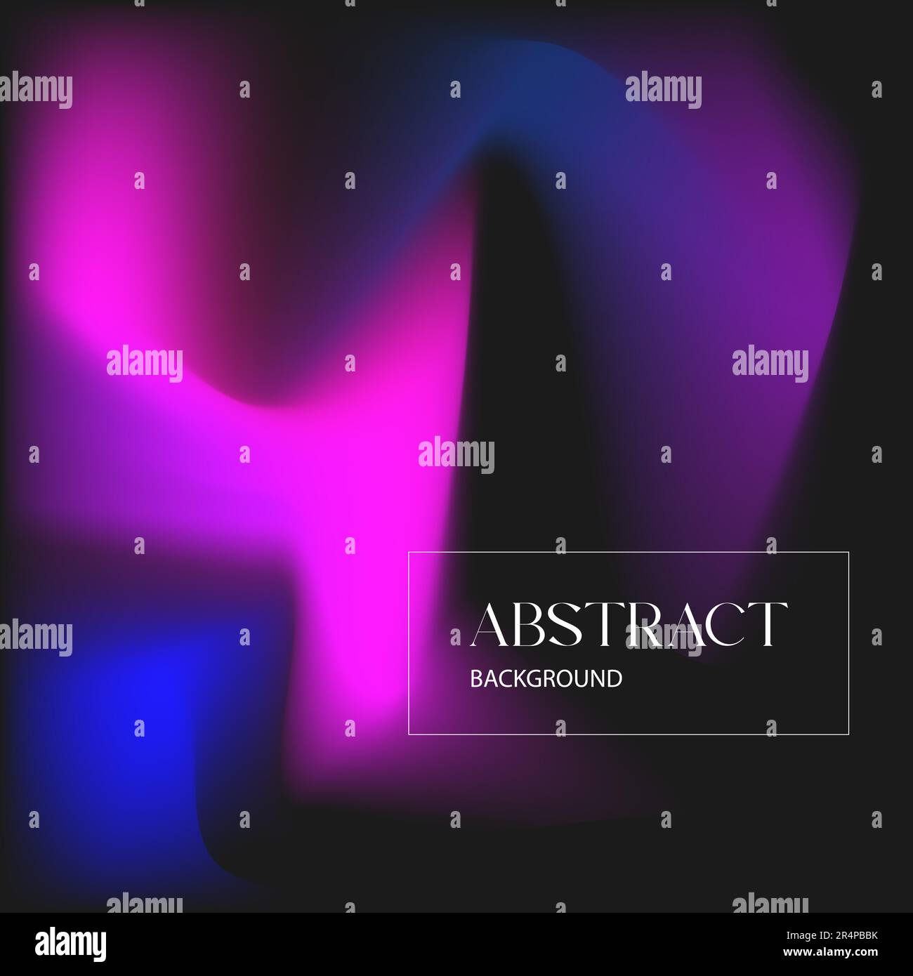 Abstract background template dark design pink gradient color on black ...