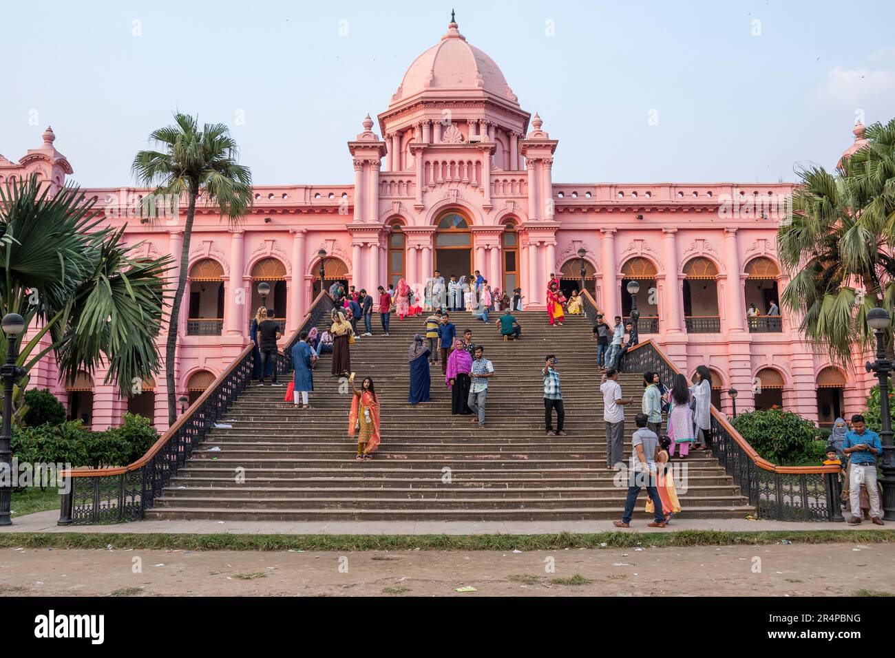 The Ahsan Manzil Museum, Dhaka, Bangladesh Stock Photo