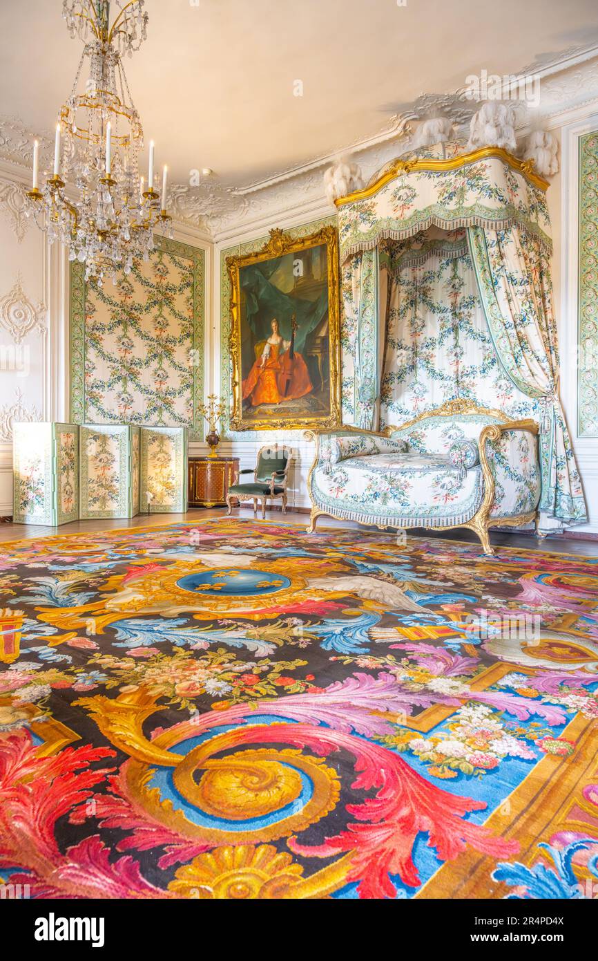 Louis XV daughters Apartments Chamber of Madame Victoire. Decorated