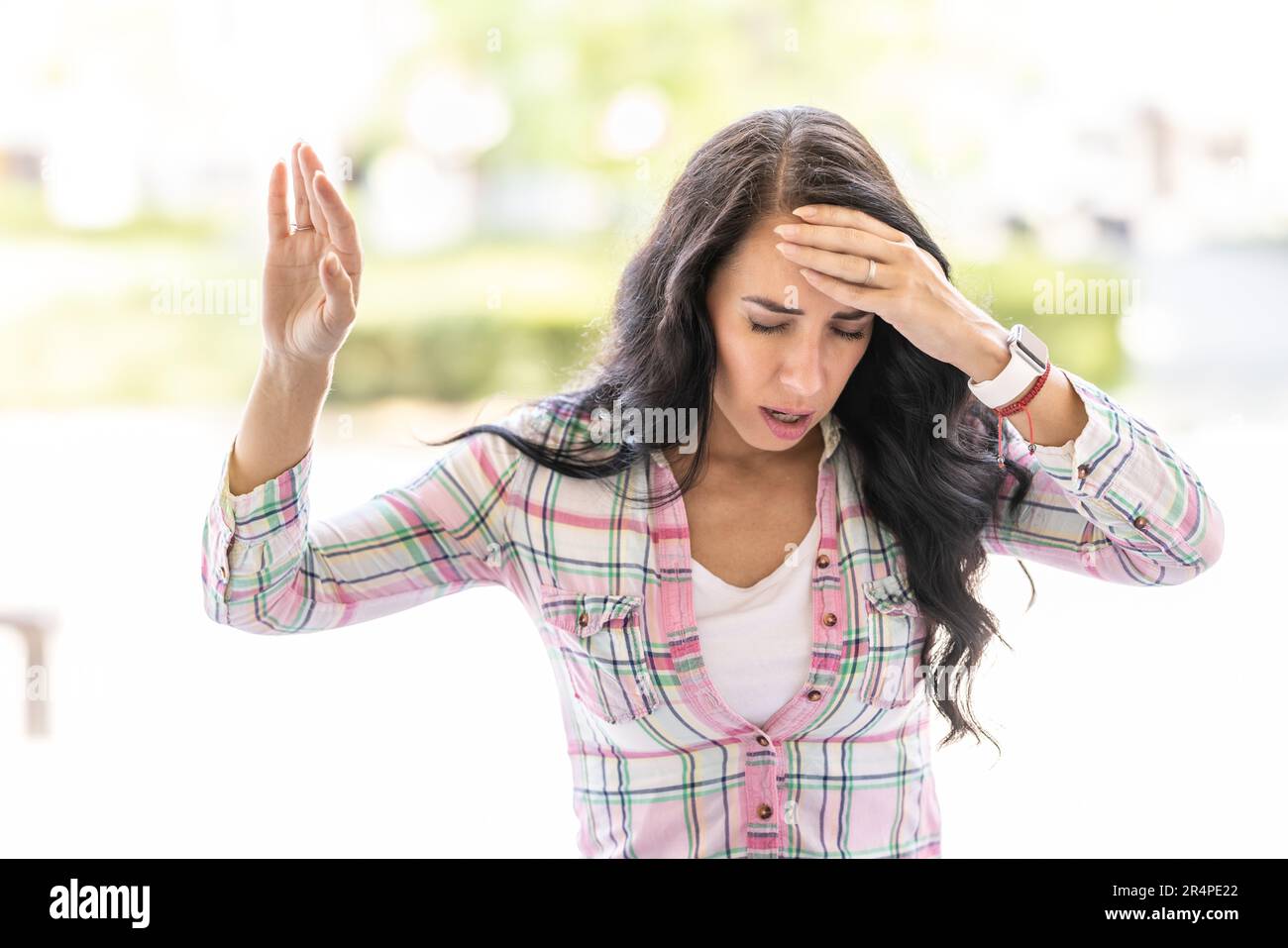 Woman suffering brain stroke hi res stock photography and images alamy