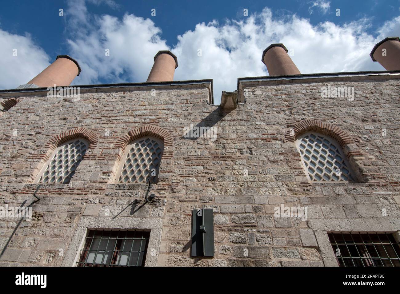 The palace kitchens sections in Topkapi Palace, Istanbul, Turkey Stock Photo