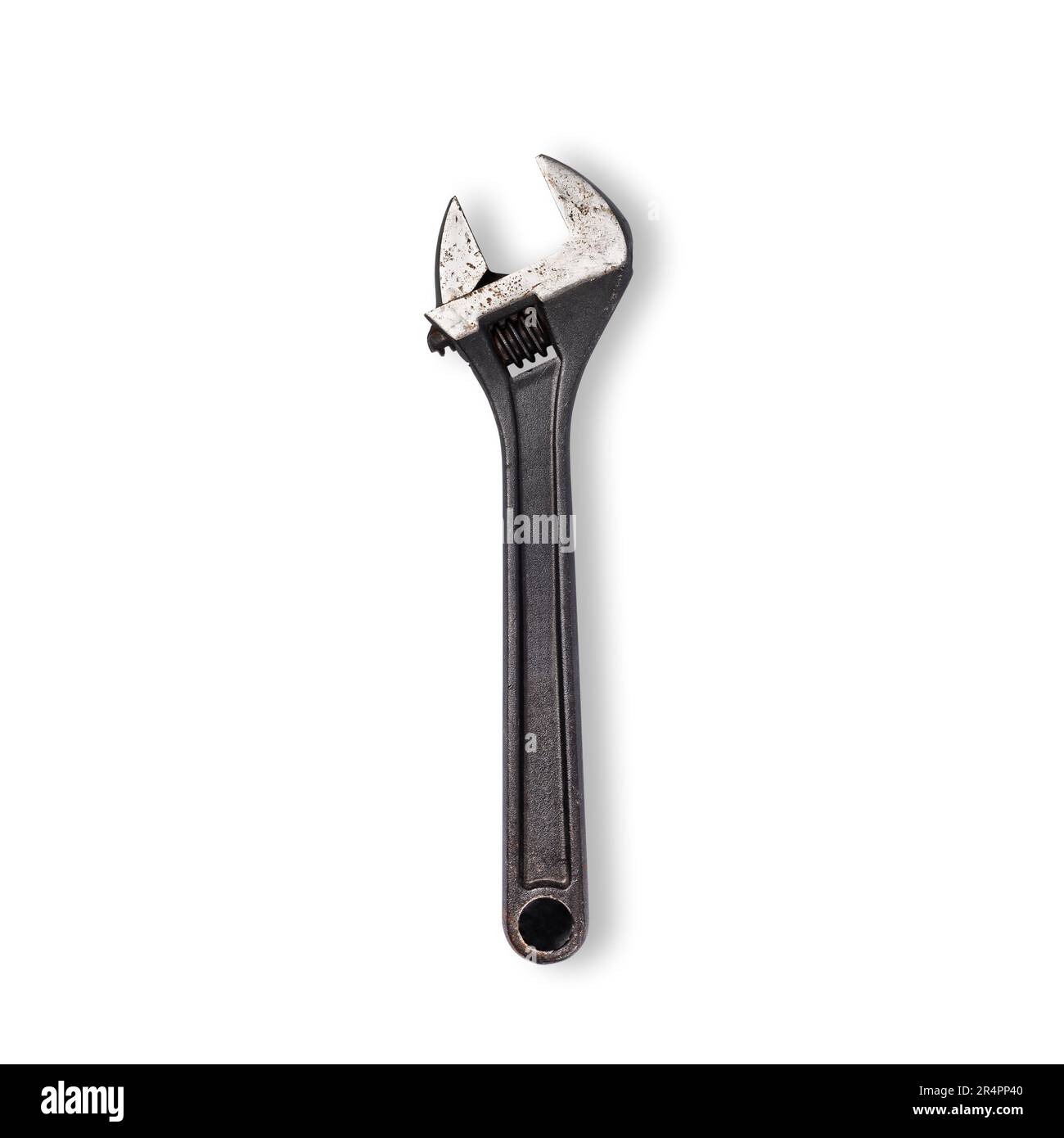 Close Up of an Spanner wrench isolated on a transparent background. A