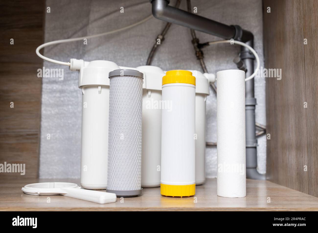 Water filtration installation repair hi-res stock photography and ...