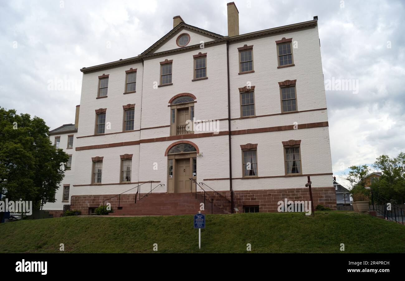 Proprietary House, constructed in style in 17621764, Perth