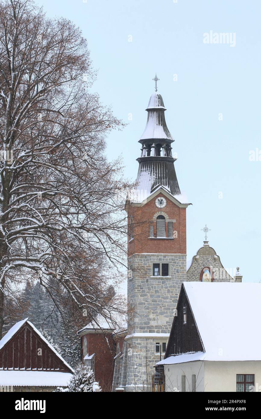 Church of Saint Simon and Jude the Apostle in Bialka Tatrzanska, Poland