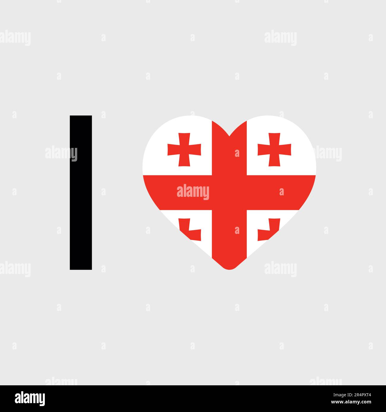 I love country flag vector icon illustration Stock Vector Image