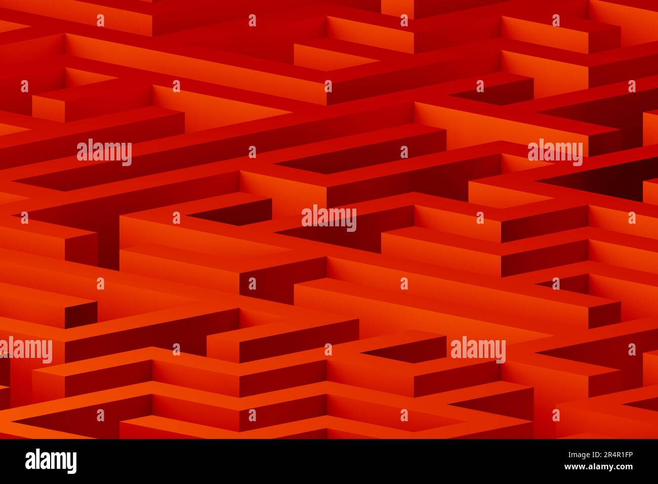 Maze with no solution hi-res stock photography and images - Alamy