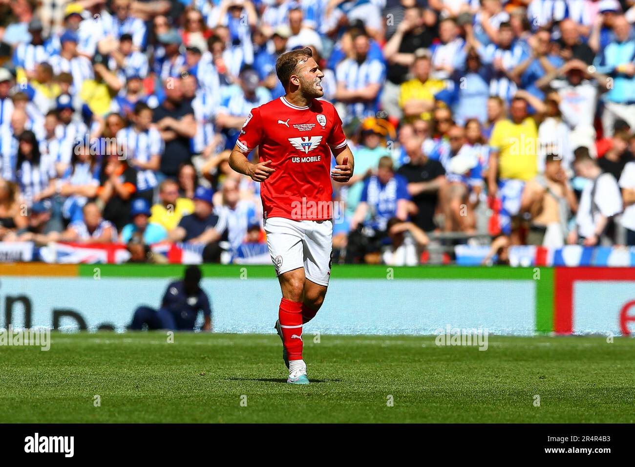 Wembley Stadium, London, England 29th May 2023 Herbie Kane (8) of