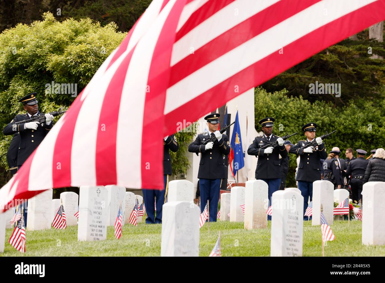 63 Rd The 63D Readiness Division rehearse their rifle salute at the San ...