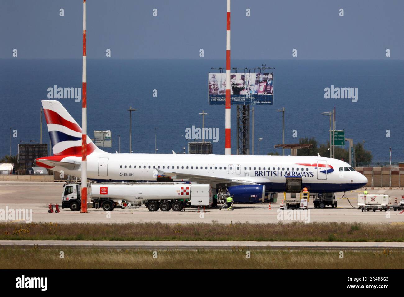 BRITISH AIRWAYS DIRECT FLIGHTS FROM SICILY TO THE UNITED KINGDOM in the