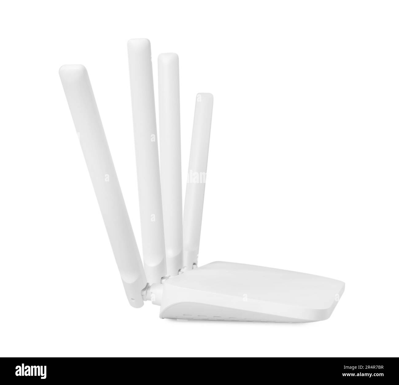 New modern Wi-Fi router isolated on white Stock Photo - Alamy