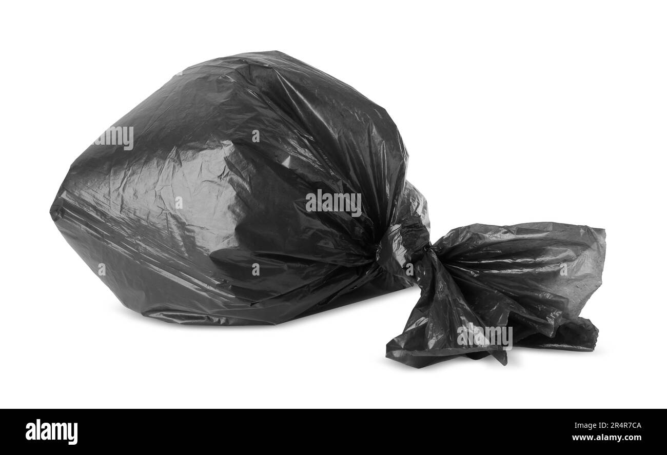 Trash bag Black and White Stock Photos & Images Alamy