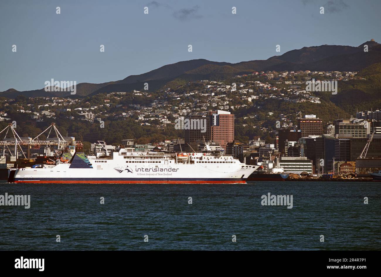 WELLINGTON, NEW ZEALAND, MAY 16, 2023The Interislander ferry Atarere